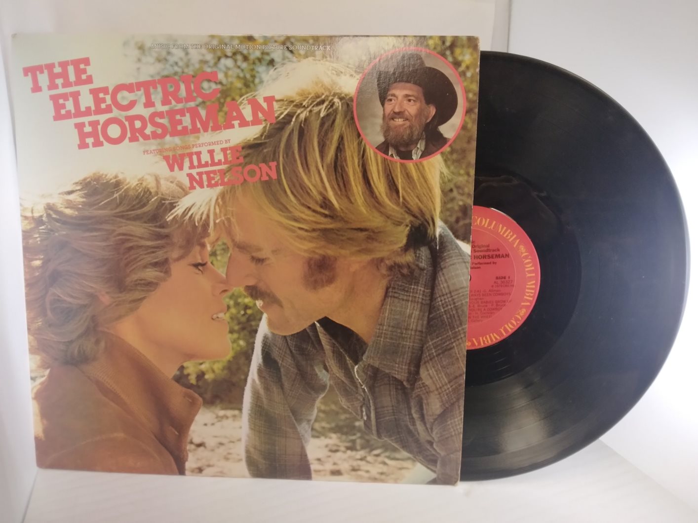 THE ELECTRIC HORSEMAN - WILLIE NELSON (1979) VINYL LP JS-36327